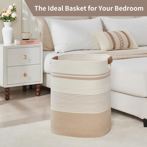 AINUOQI multifunction storage basket for living rooms and bedrooms