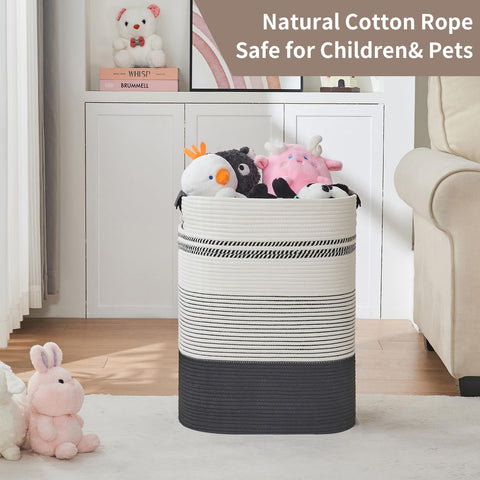 AINUOQI multipurpose basket bedroom aesthetic demonstrates practical storage with style