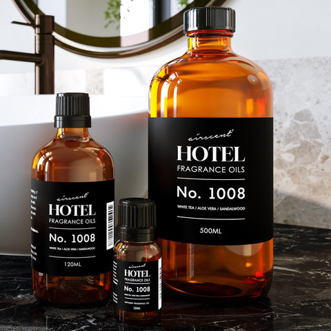 Air-Scent hotel diffuser oil pet-friendly label reassures safe aromatics for households