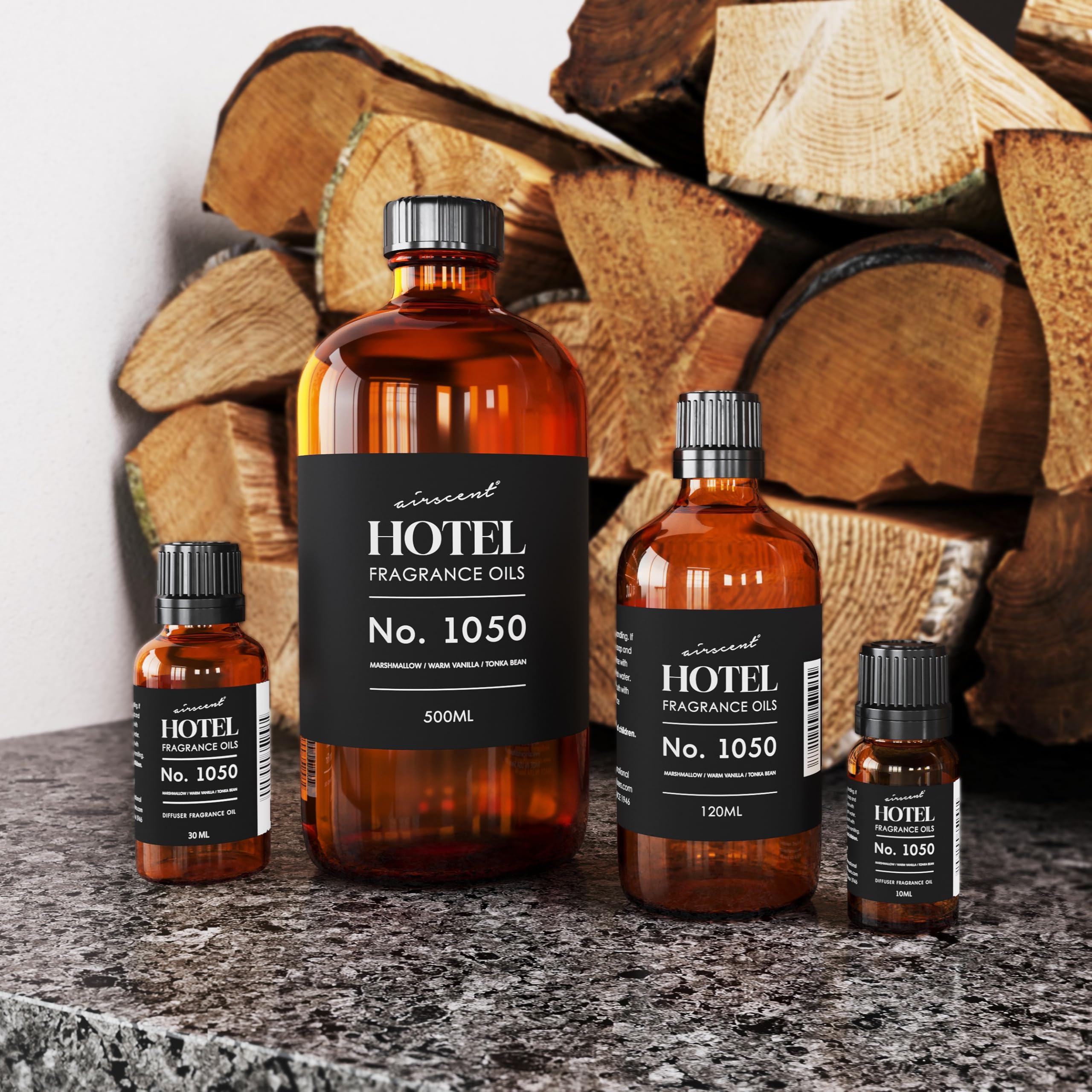 Air-Scent marshmallow-vanilla notes create cozy, inviting atmosphere