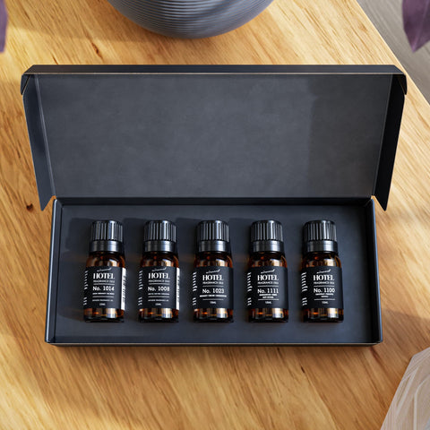 Air-Scent My Way hotel diffuser oil 10ml bottle invites refined guestroom vibes.