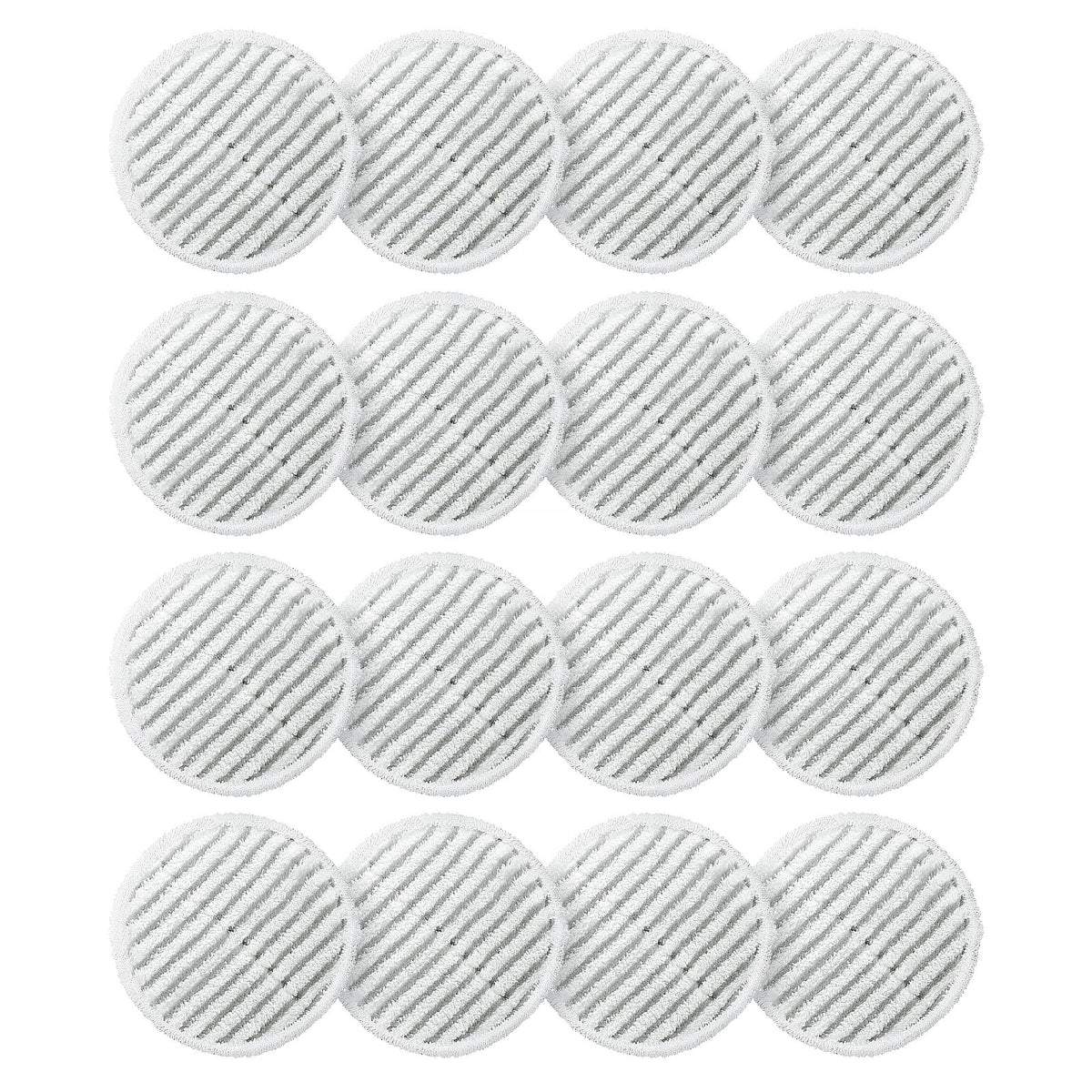 AIR U+ circular microfiber steam mop pad with quick-attach Velcro for Shark S8201