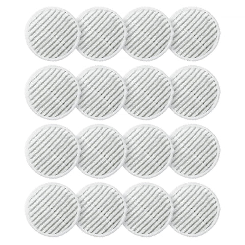 AIR U+ circular microfiber steam mop pad with quick-attach Velcro for Shark S8201