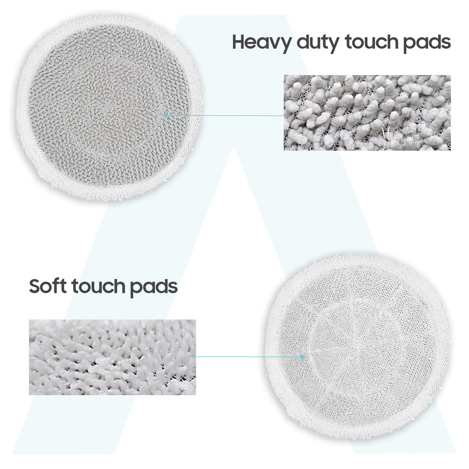 AIR U+ gray heavy-duty soft-touch pad ideal for bathrooms
