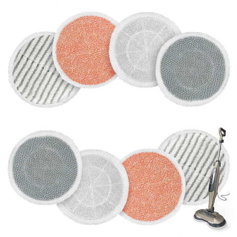 AIR U+ white soft-touch pad on mop head for delicate cork floors