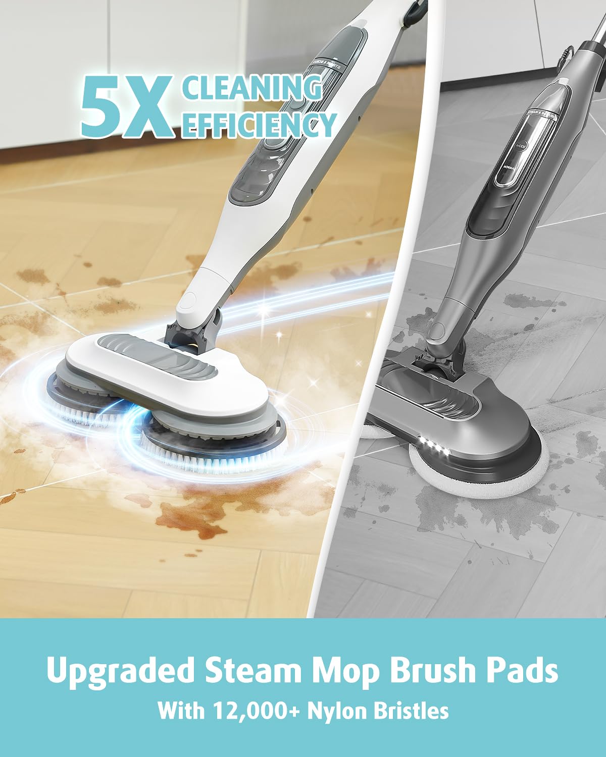 AIR U+ universal-compatibility with Shark S8x/S7x demonstrates easy pad pairing.
