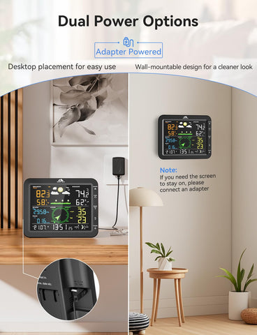 Airain Tech anemometer measuring wind speed for outdoor safety