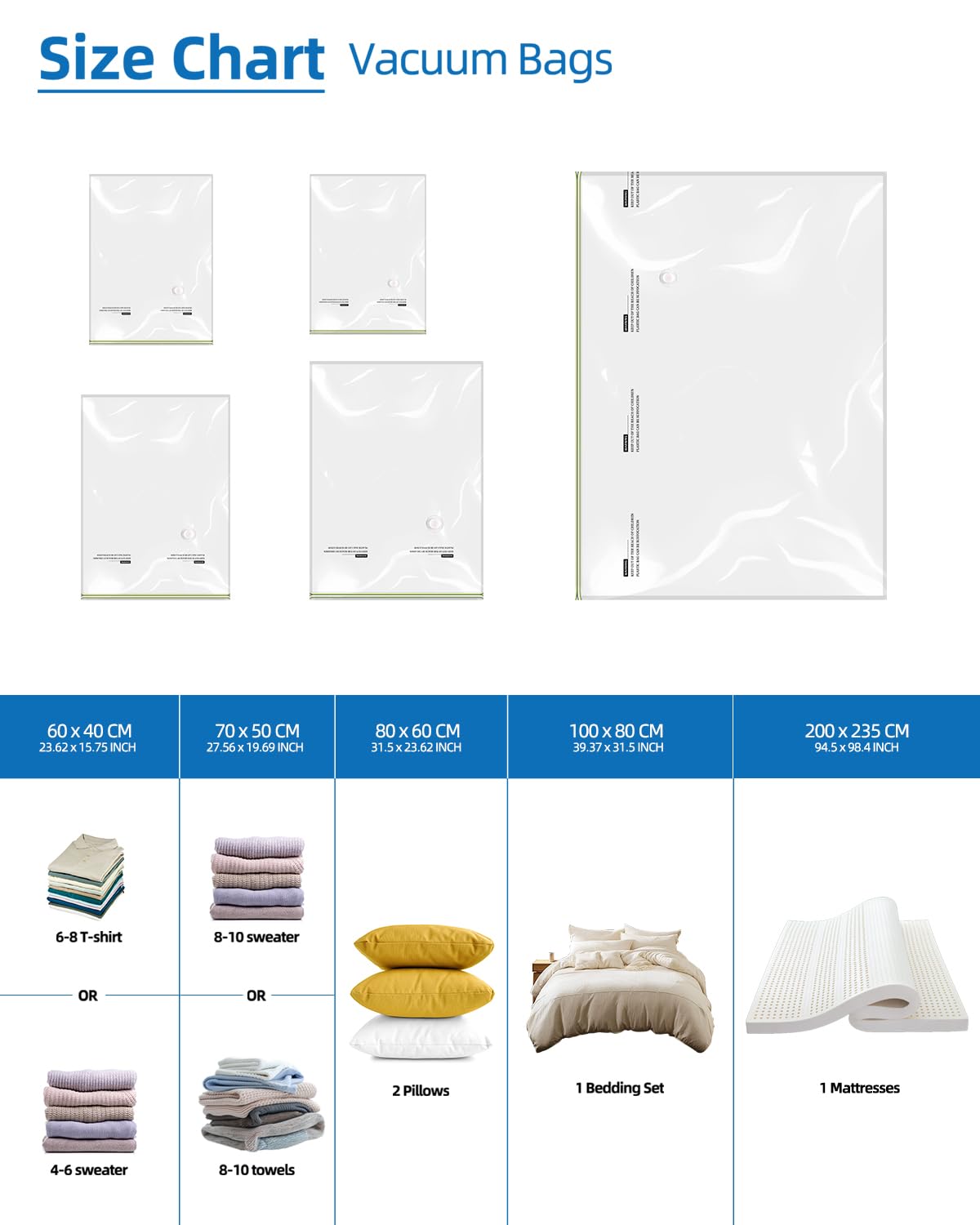 AirBaker closet-storage bag organizes shelves and reduces clutter.