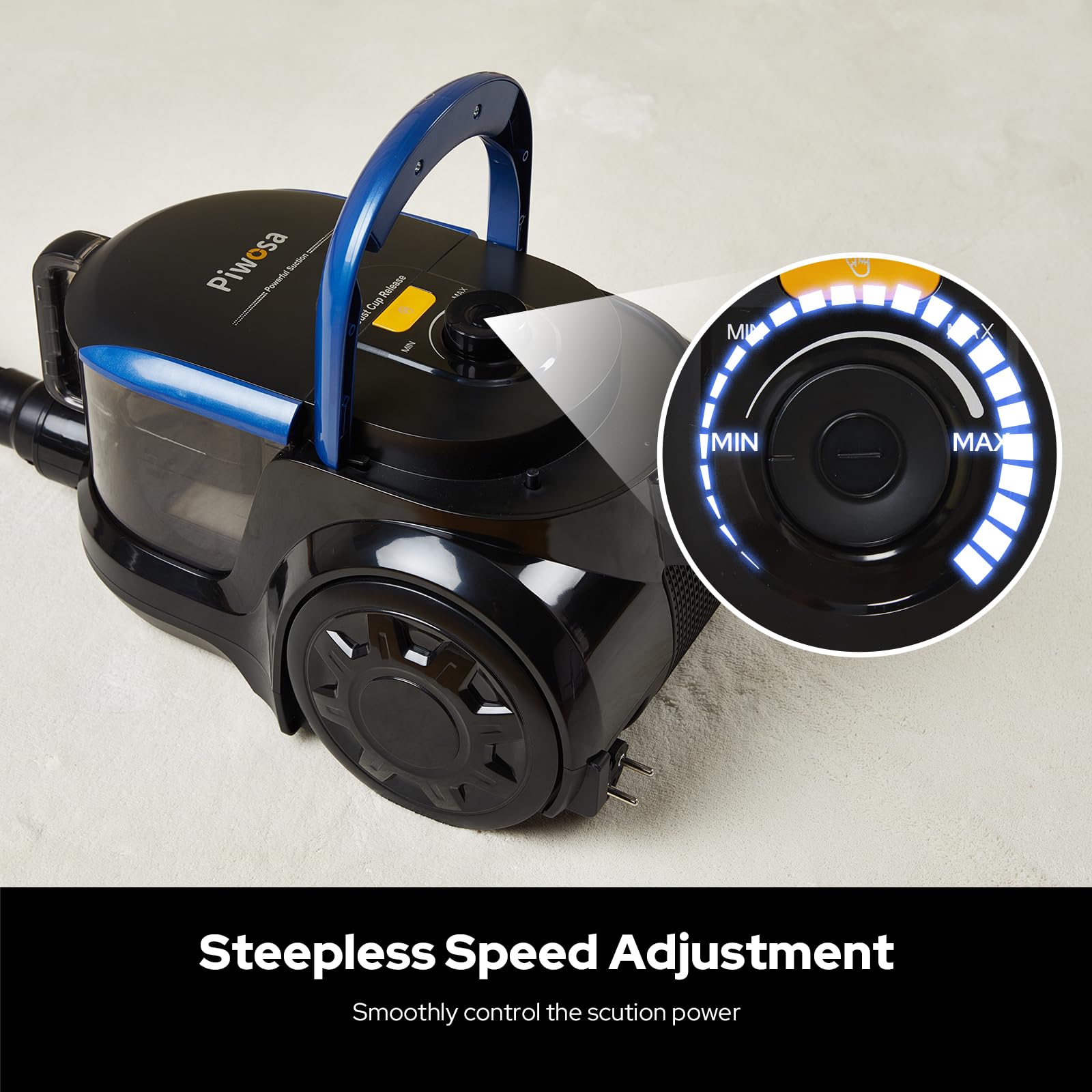 Dual-motor system maintains strong airflow across tasks