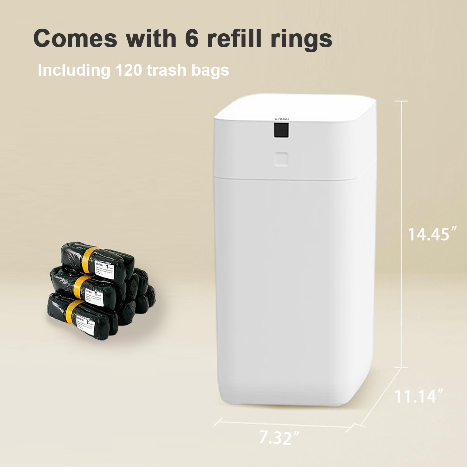 Airdeer long battery life supports months of cordless use.