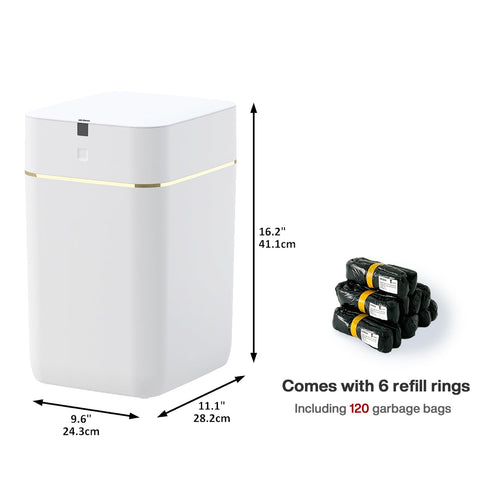Airdeer touchless operation reduces contact with waste.