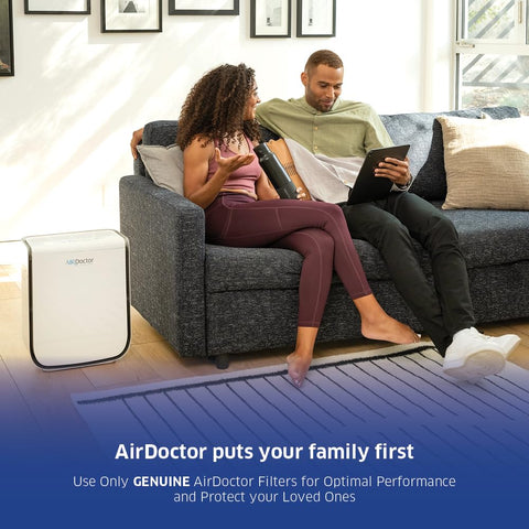 AirDoctor AD2000 compact packaging for convenient replacement.