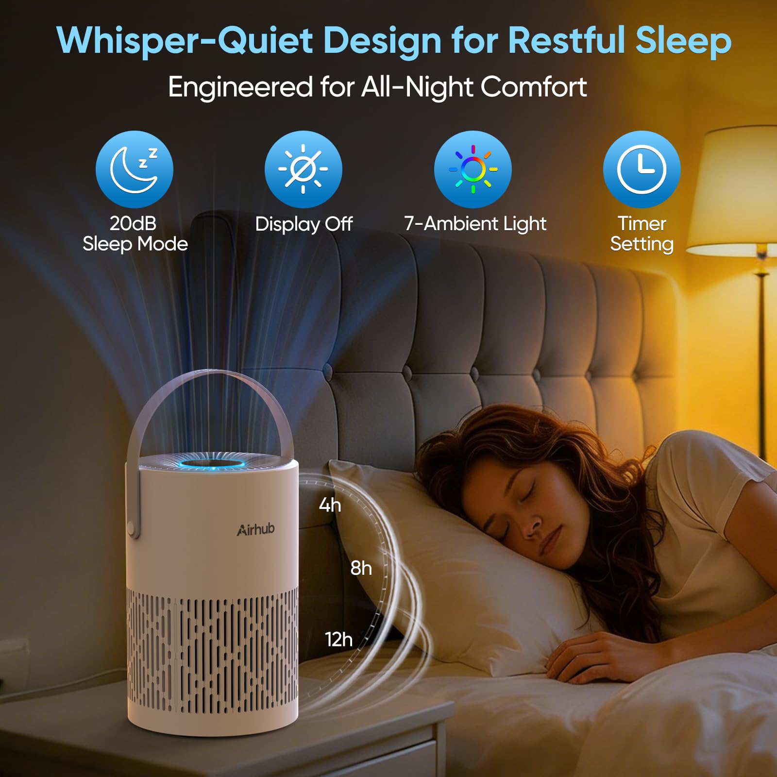 AirHub child lock engaged for safe family use