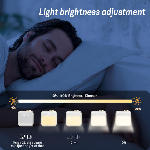 AirIVO white noise duration options from 15 to 180 minutes.