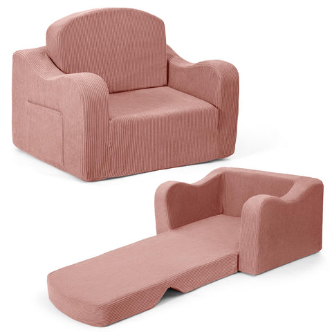 Airpanda comfy toddler chair pink for cozy storytime and naps