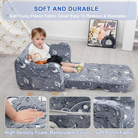 Airpanda couch with removable washable cover for easy care.