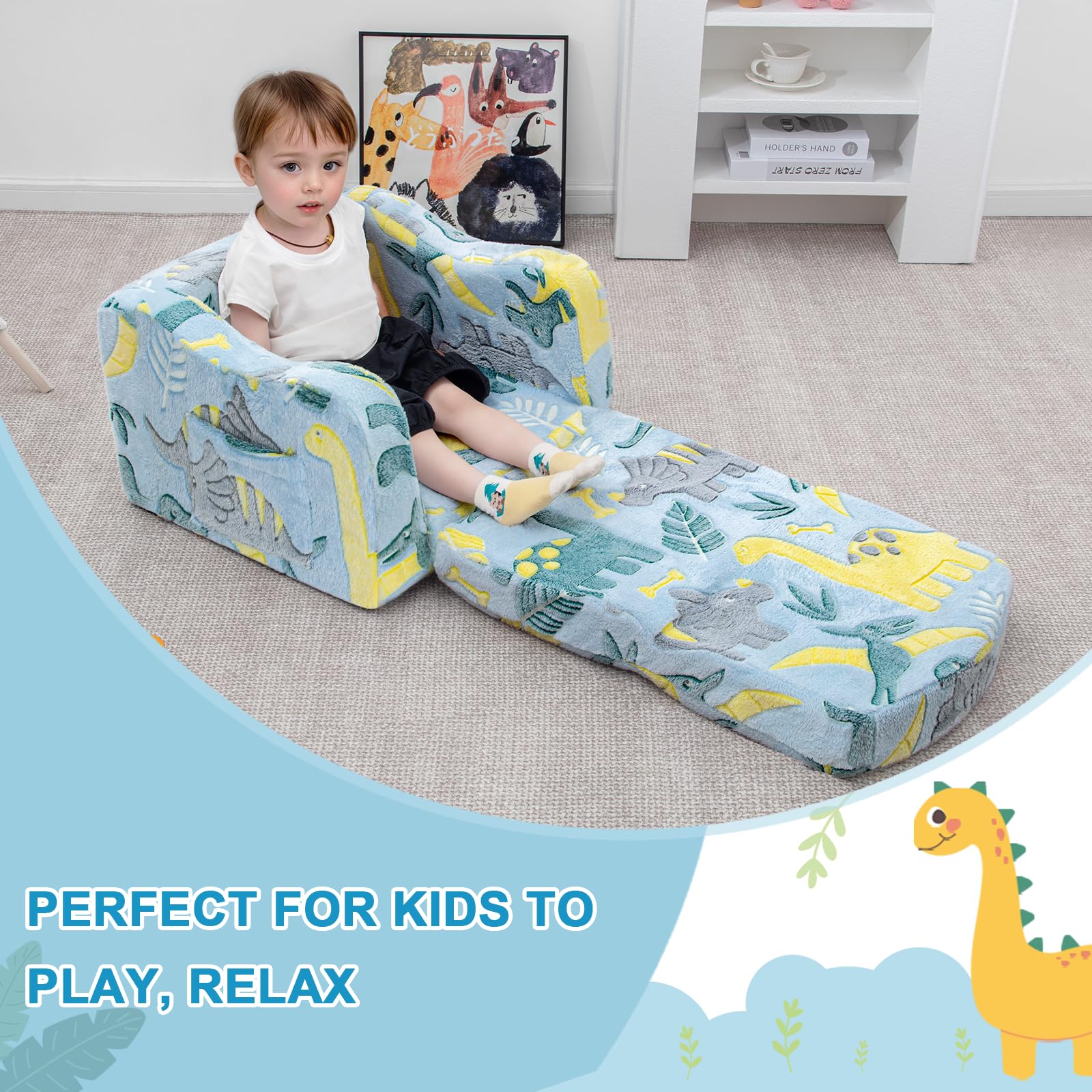 Airpanda high-density foam core keeps shape during active play