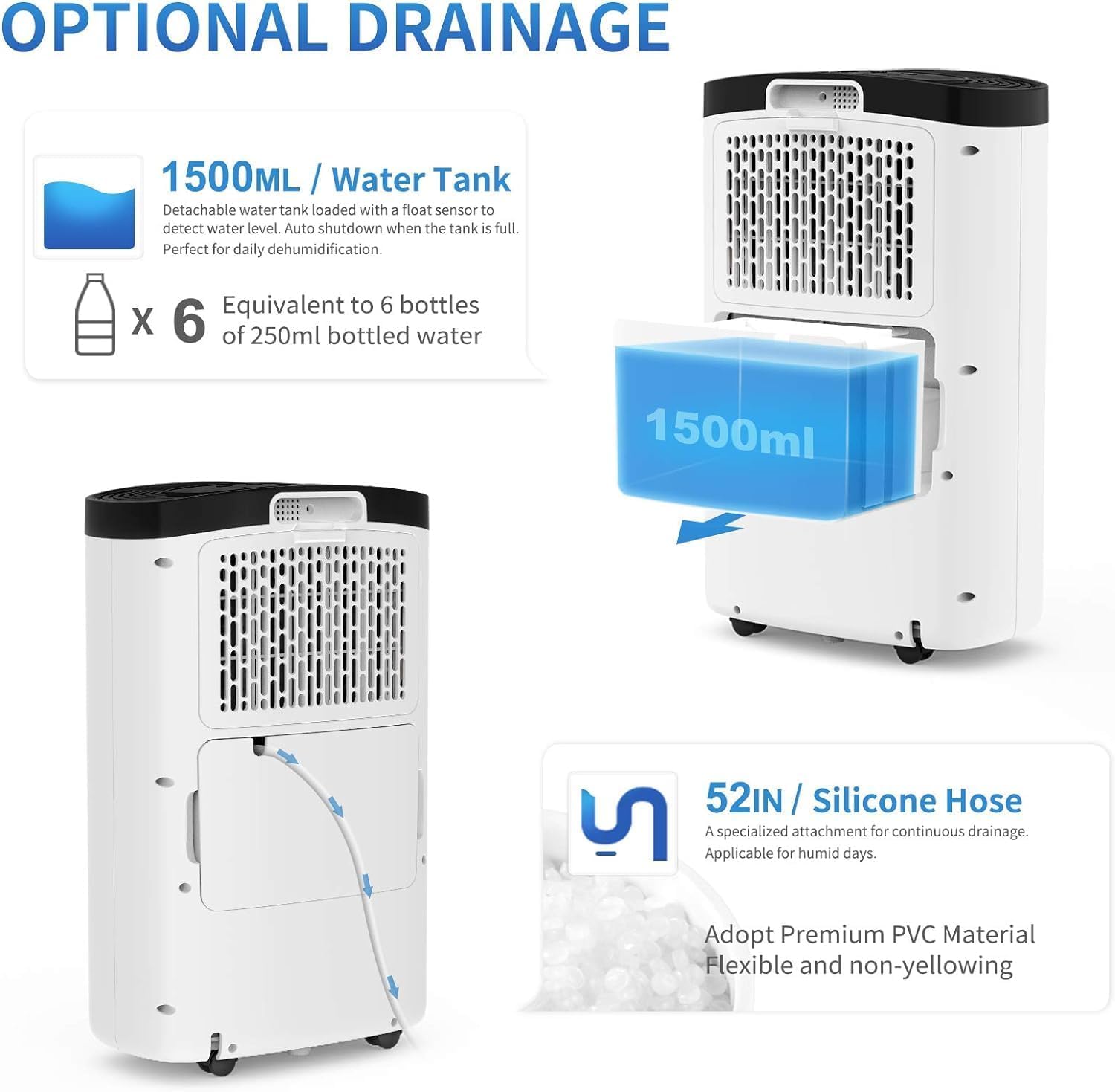 AIRPLUS AP1907 whisper-quiet operation suits bedrooms and living areas
