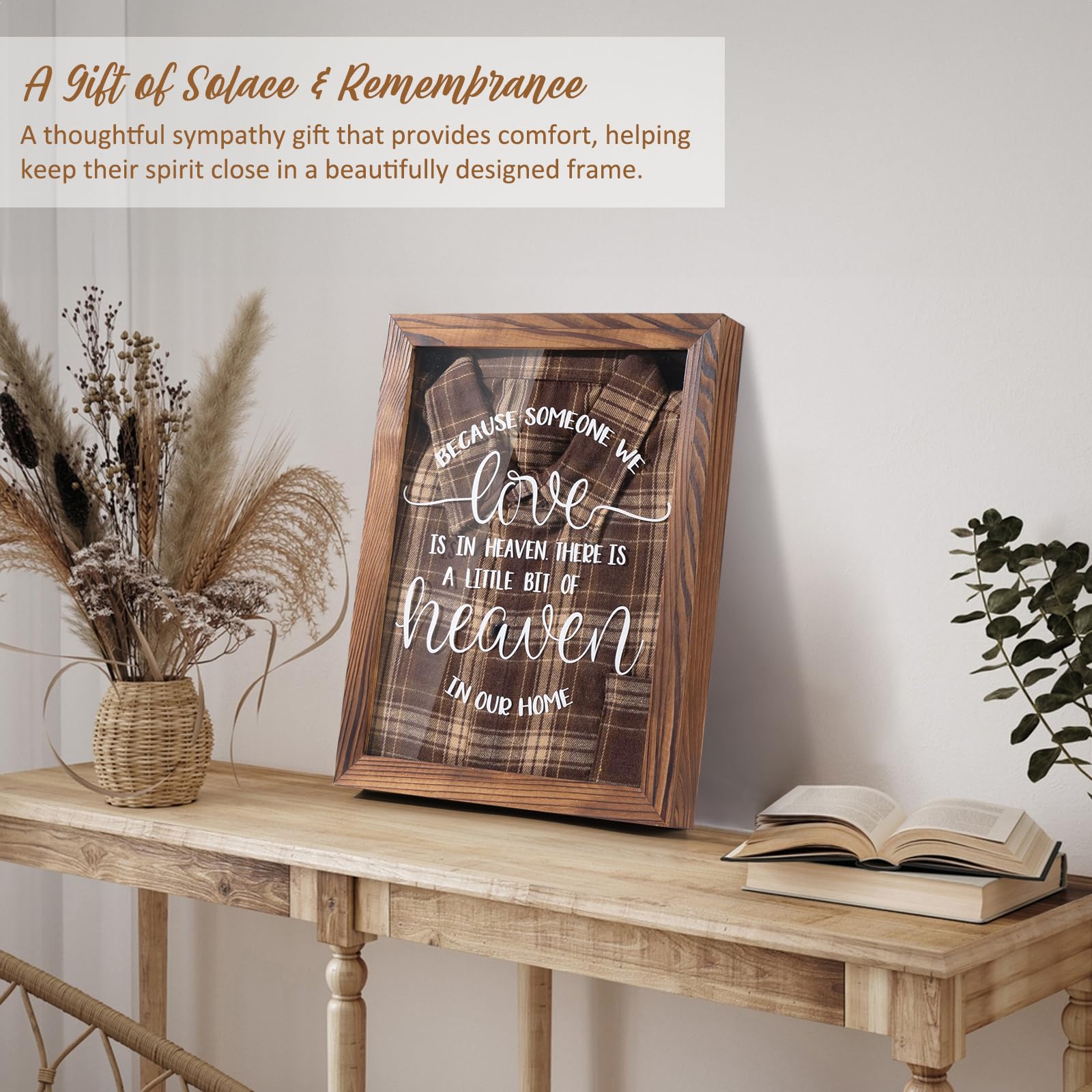 Airrioal premium wooden frame design highlights sturdy, elegant décor.