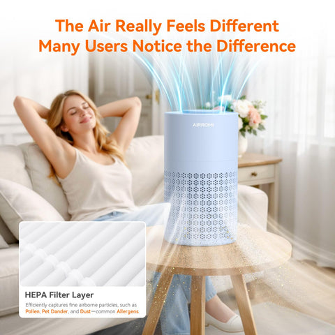 AIRROMI A2001 energy-saving 18W motor reduces power use