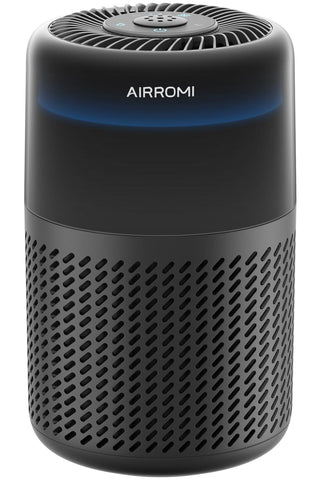 AIRROMI A2005 bedroom purifier delivers quiet, clean air for restful nights.