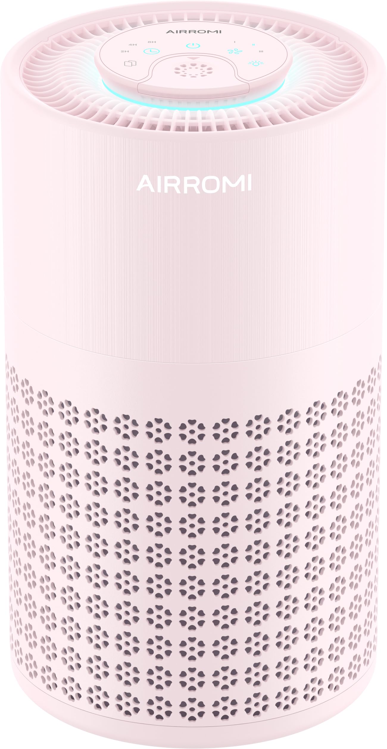 AirROMI air purifier compact design boosts bedroom air quality.