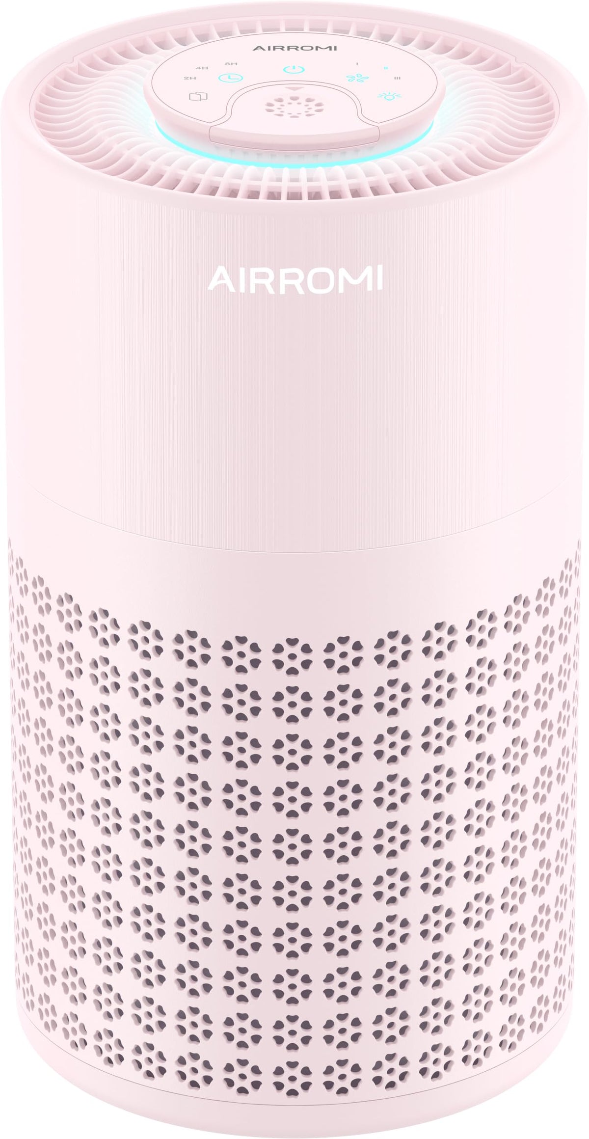 AirROMI air purifier compact design boosts bedroom air quality.