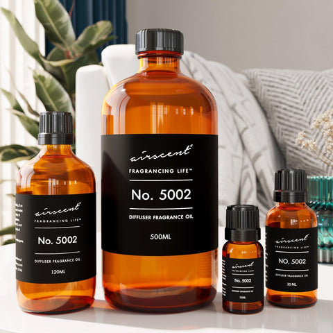 Air-Scent Creed Aventus diffuser oil packaging emphasizes purity and concentration