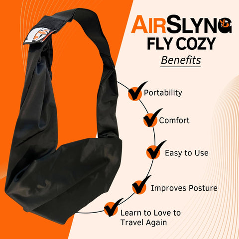 AirSlyng The Slyng Two Pack stores compactly in a carry-on.