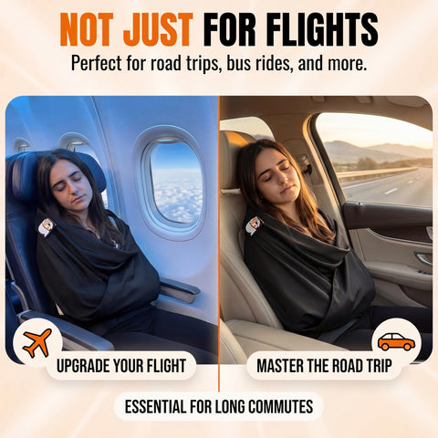AirSlyng The Slyng Two Pack provides a full-body cradle on long flights.