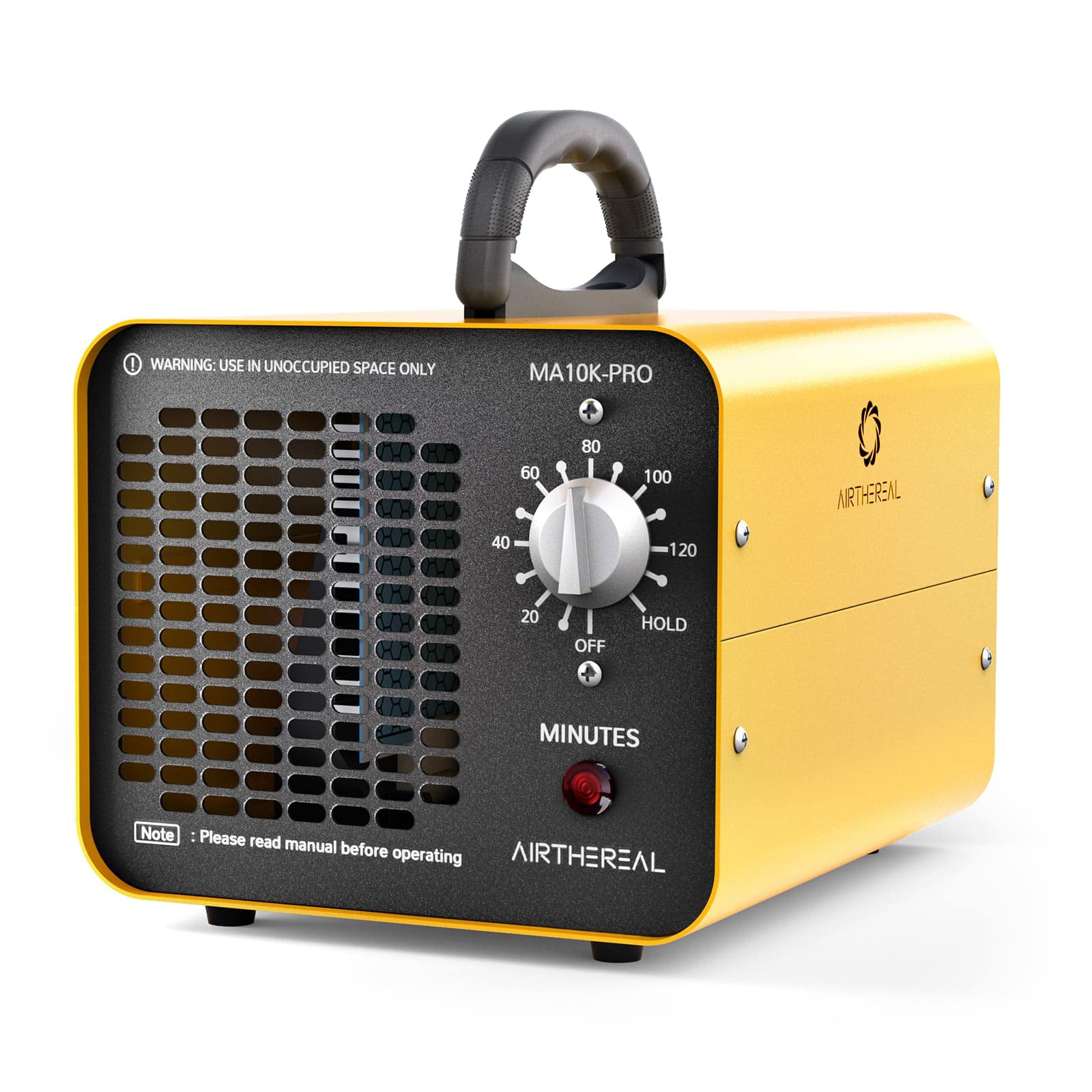Airthereal MA10K-PRO ozone generator for large spaces with odor removal.