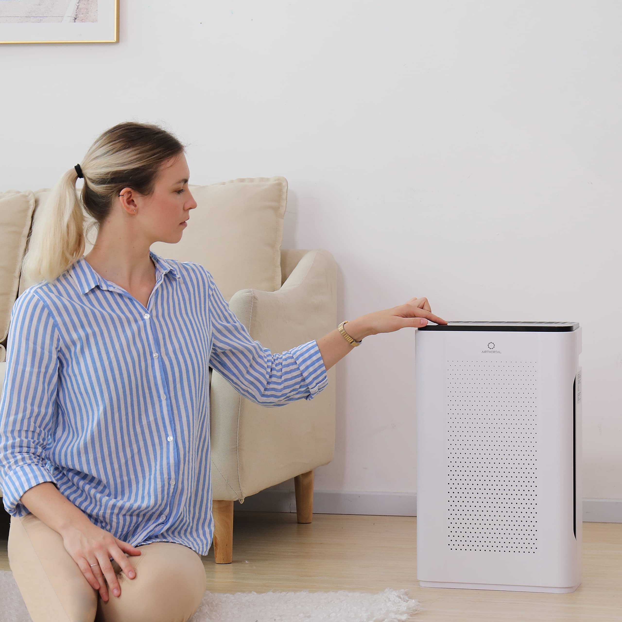 Airthereal replacement filter easy installation with no tools