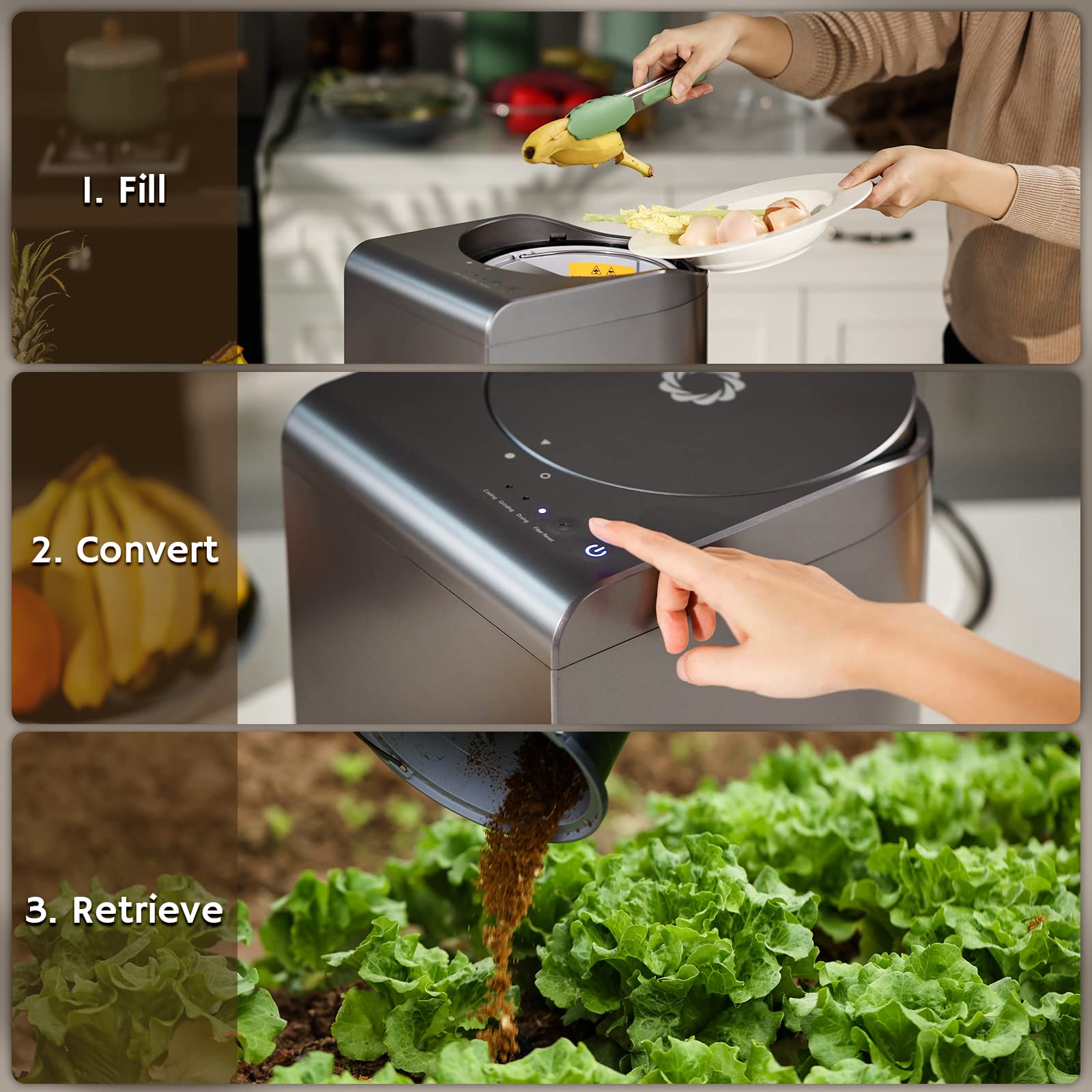 AirThereal Revive 4-hour cycle delivering quick waste processing