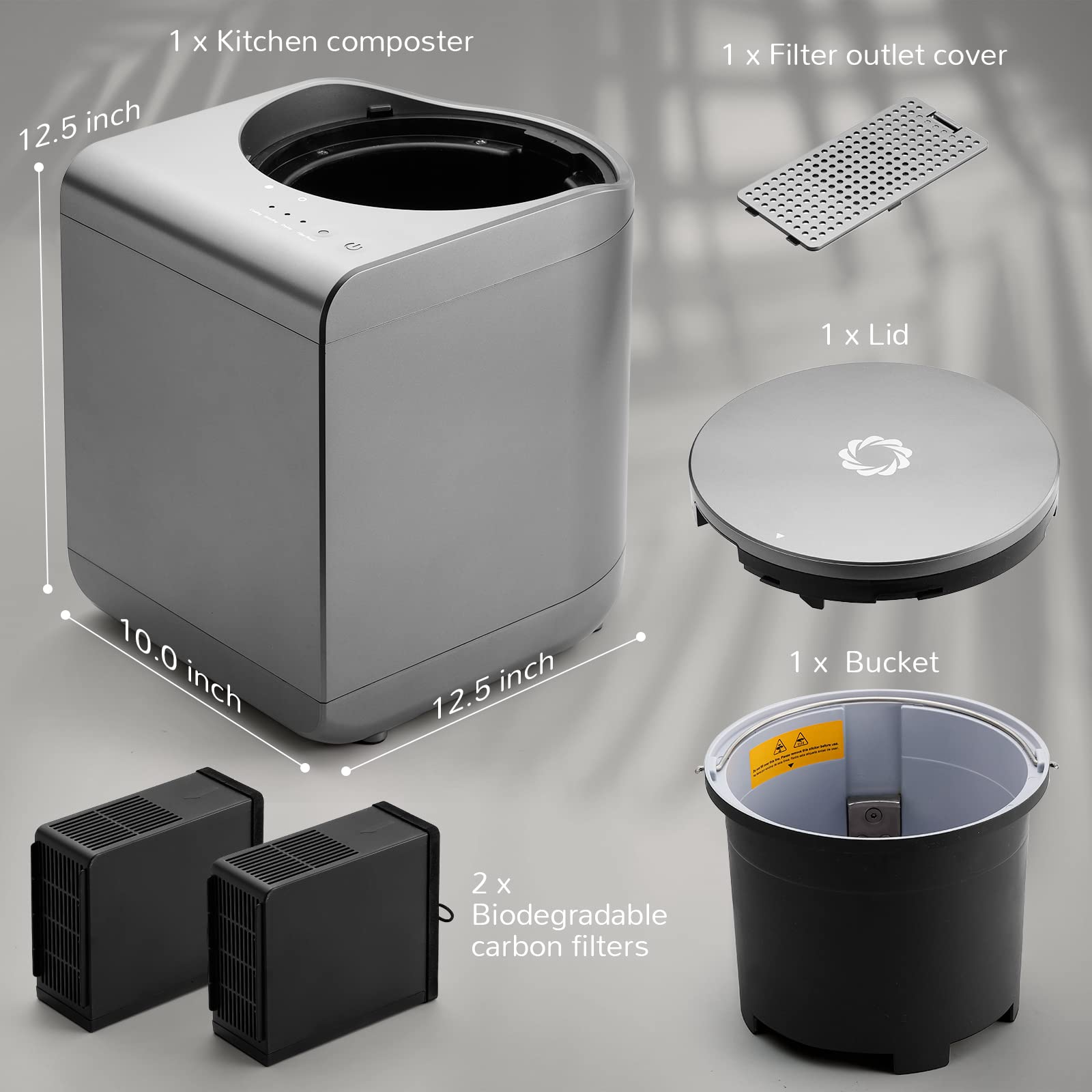 AirThereal Revive compact countertop design fits small spaces