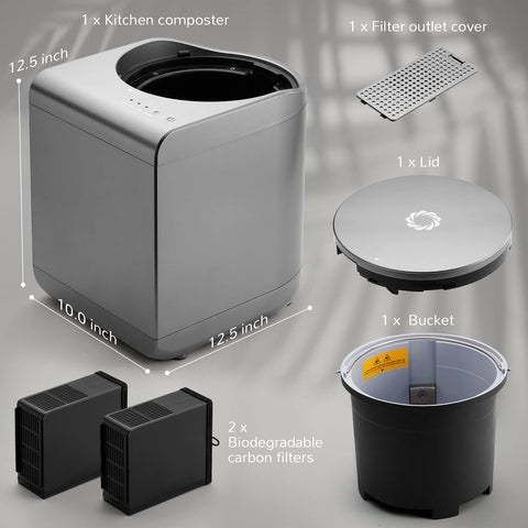 AirThereal Revive compact countertop design fits small spaces
