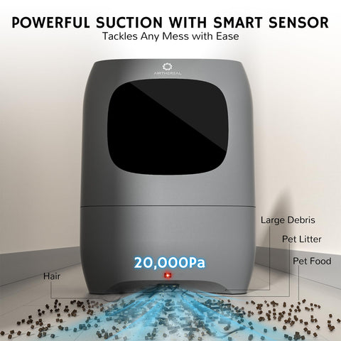 AirThereal T1 activated carbon filter close-up emphasizes odor control and filtration