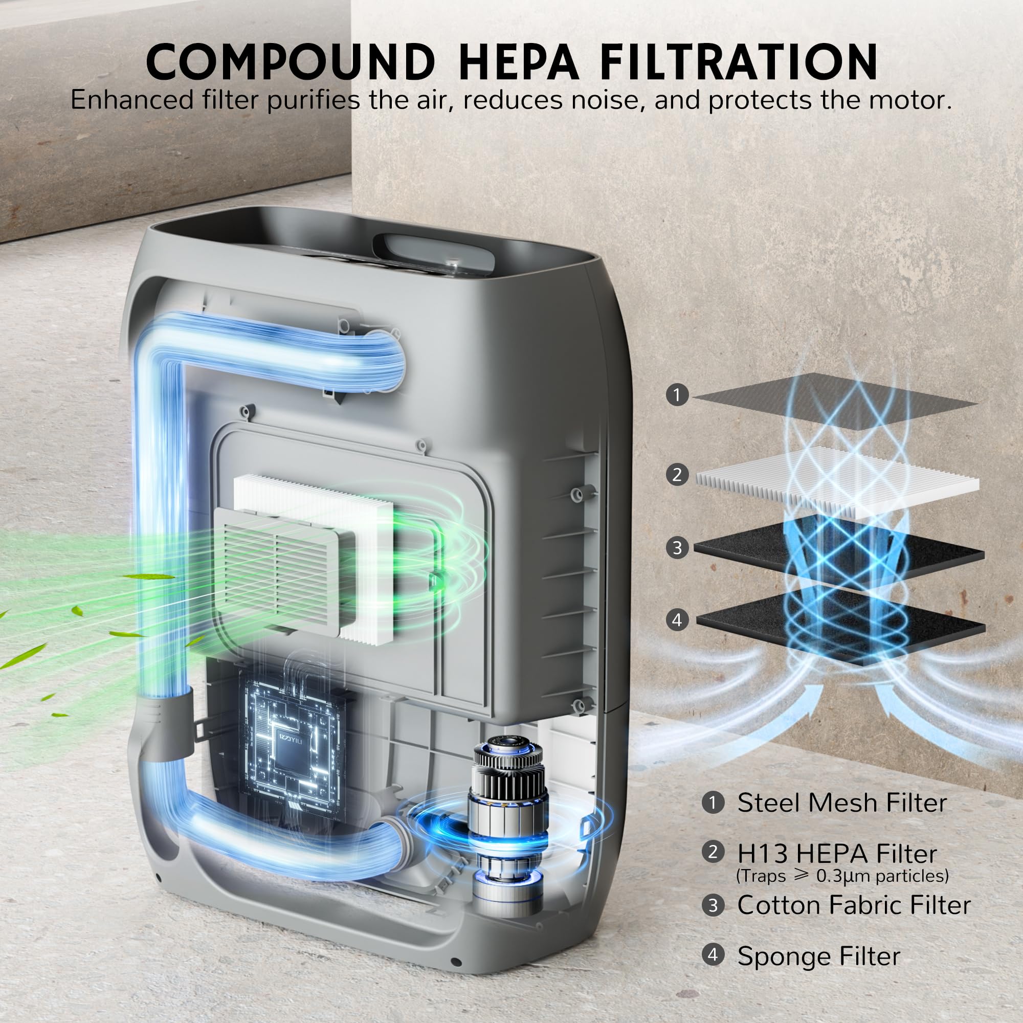 AirThereal T1 hose tool mode enables precise cleaning with built-in hose
