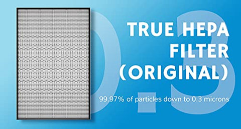Airthereal true HEPA filter for APH260 captures fine particles down to 0.3 microns.