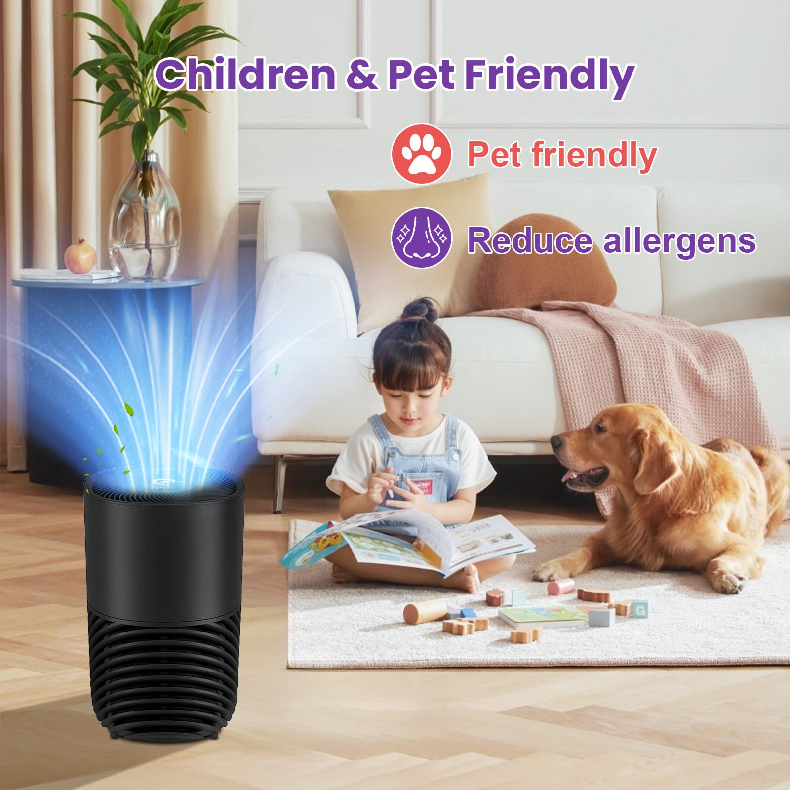 Airtiancai durable filter design maintains performance across months of use.