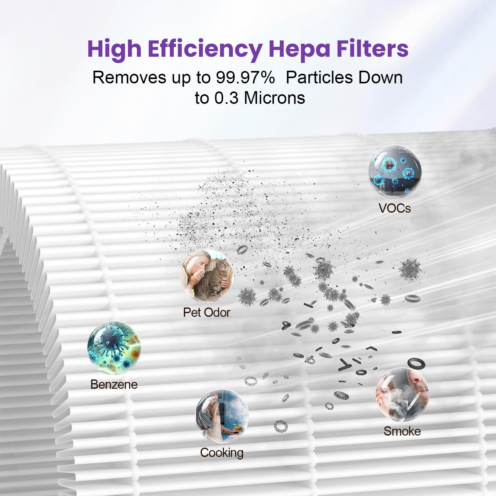 Airtiancai easy-install design allows tool-free replacement in minutes.
