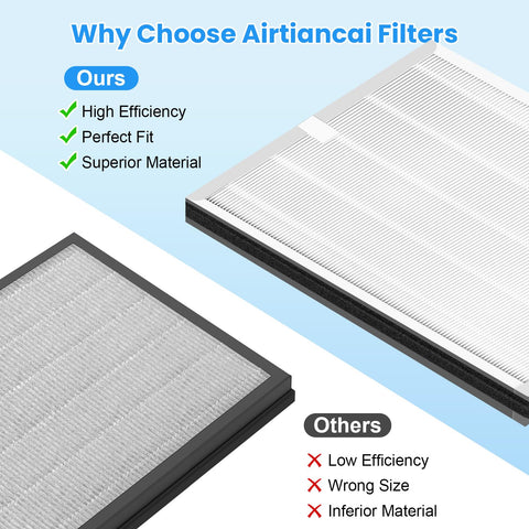 Airtiancai easy installation and low-maintenance replacement