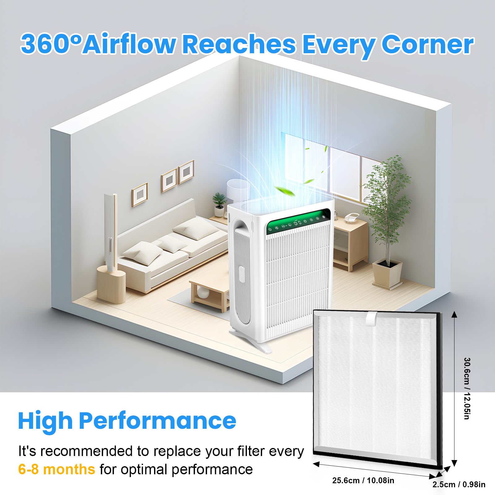 Airtiancai APH4000 compatibility with KNKA units ensures a precise fit