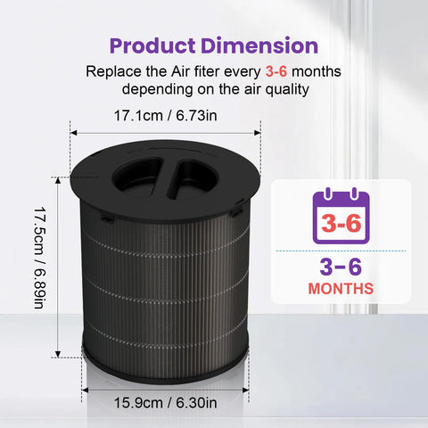Airtiancai PuroAir 130i fit ensures precise alignment for reliable operation.