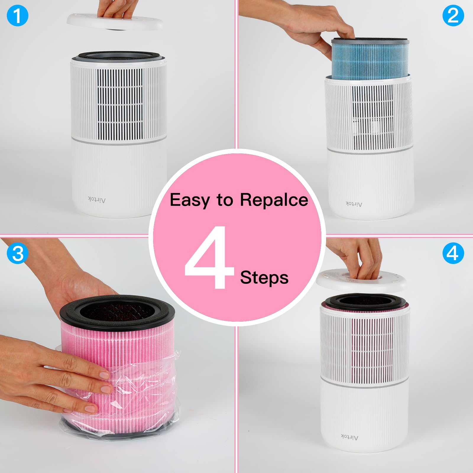 AIRTOK AP0601 pack two-pack packaging shot highlighting value and convenience