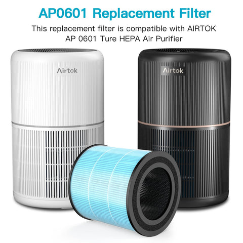 Sealed packaging of AIRTOK AP0601 filters ready for storage