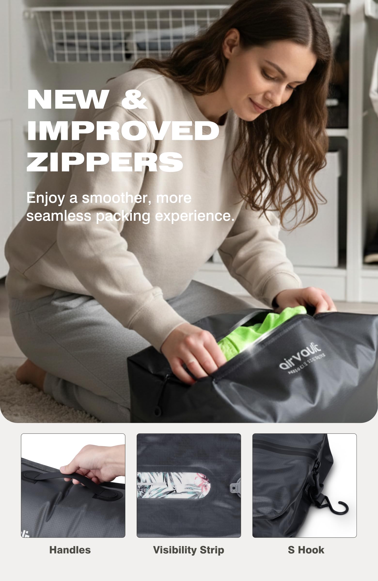AirVault’s rugged waterproof design suited for outdoor travel.
