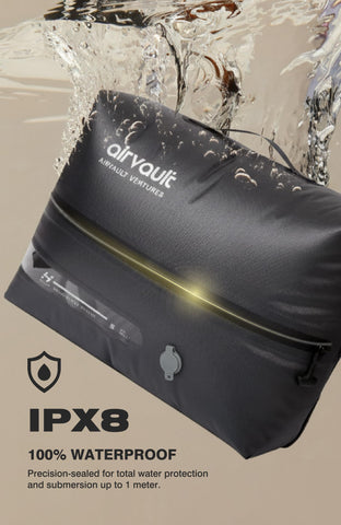 AirVault bags include a compact wireless pump for quick use.