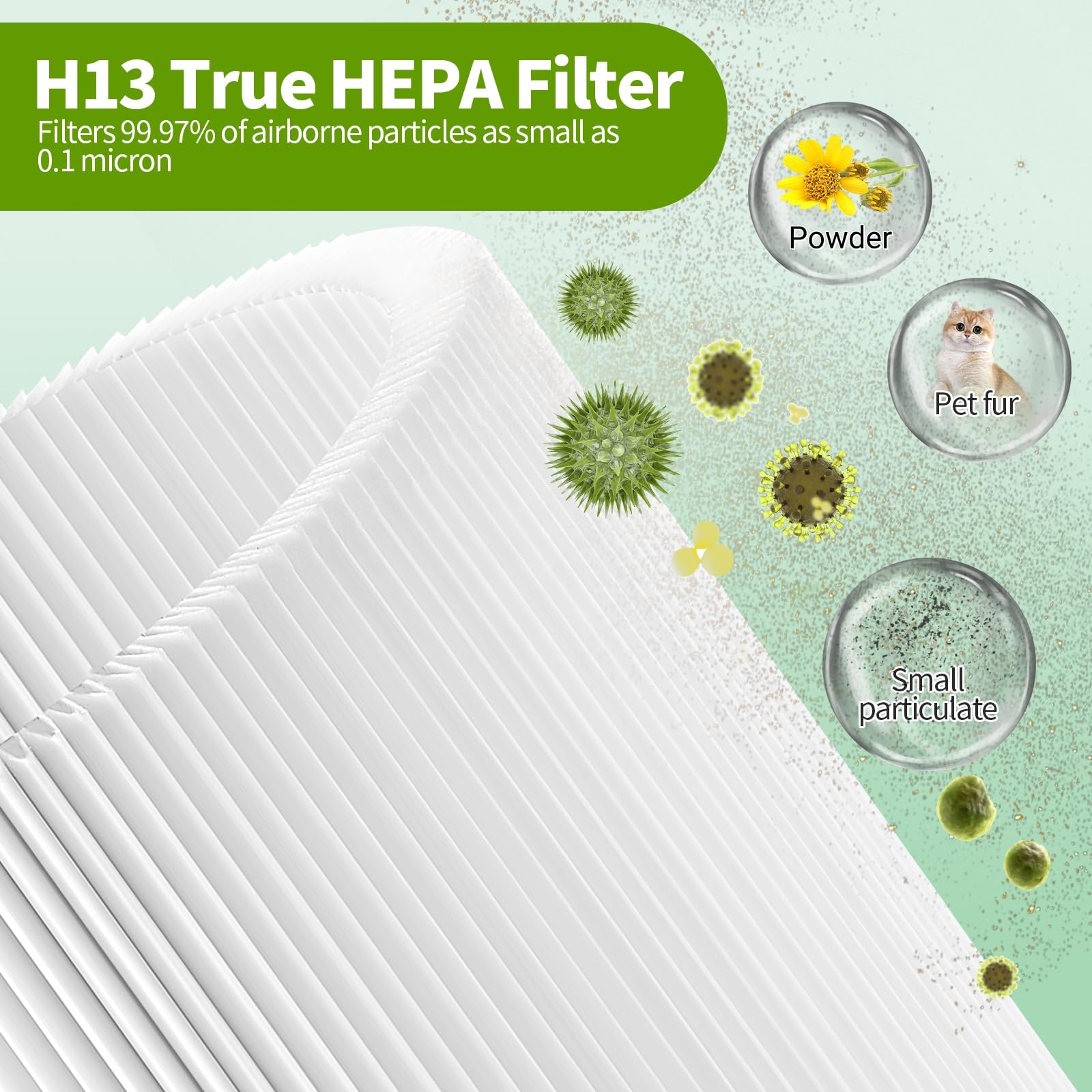 Aiskaer filter dimensions 53x53x47 mm for precise fit