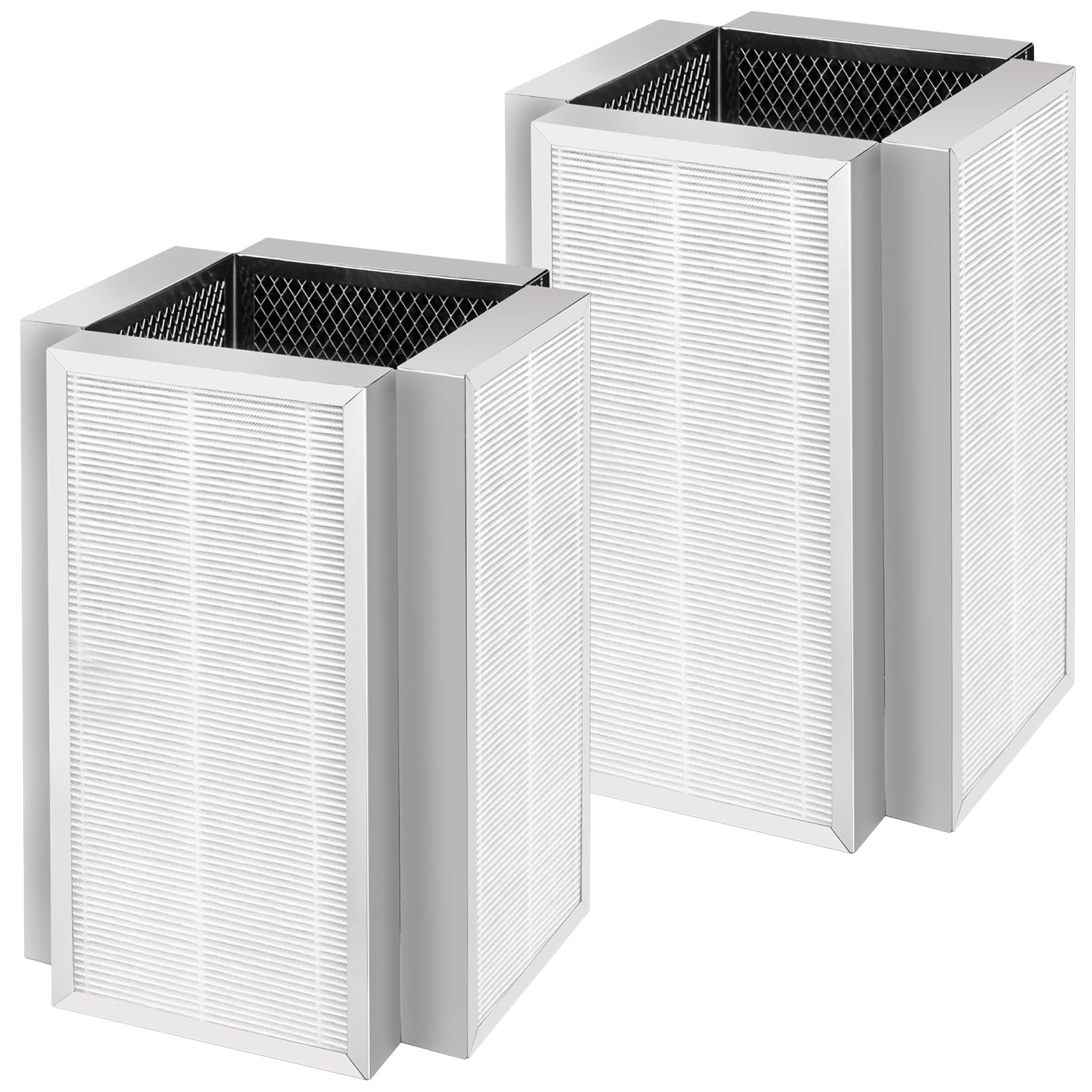 Aisrida 50 replacement filter packaging shows a convenient 2-pack for MA Air Purifier 50.