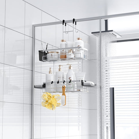 Aitatty anti-slip silicone top reduces movement on doors.